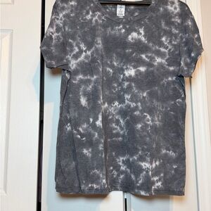 Charcoal Tie-Dye Tee